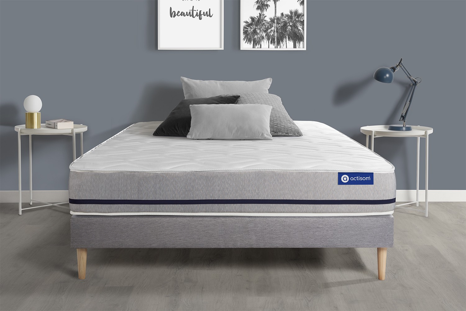 Ensemble sommier + matelas SOFT 140x190